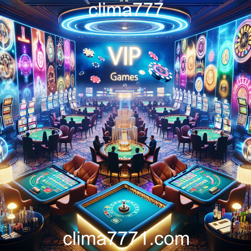 Explore o Mundo dos Jogos VIP no Clima777